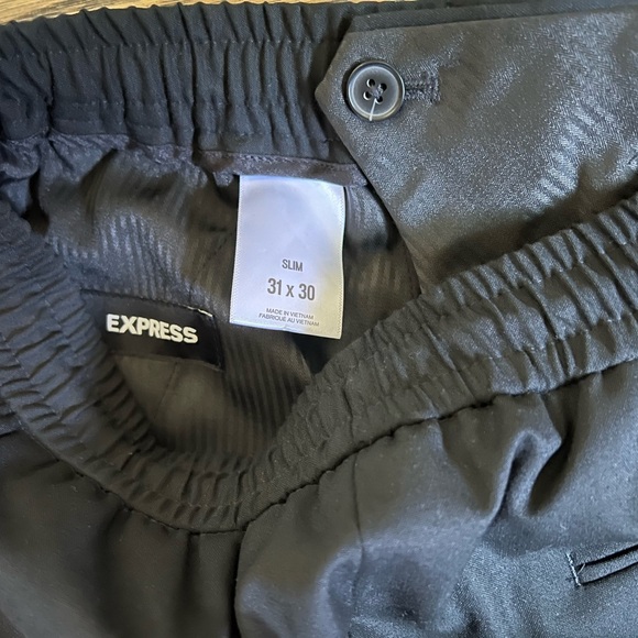 Express Black Dress Pants Timeless Professional Style - Picture 4 of 4